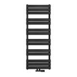 Grzejnik łazienkowy UCS 1333x500-D50 czarny