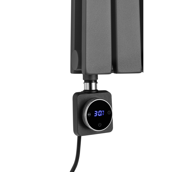 Grzejnik dekoracyjny Judy JD2E 1600x472 grafit