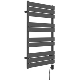 Grzejnik łazienkowy elektryczny UCS 911x500 grafit, grzałka z prawej strony