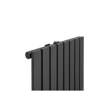 Grzejnik dekoracyjny Judy JD1 1600x472 grafit