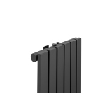 Grzejnik dekoracyjny Judy JD1 1600x354 grafit