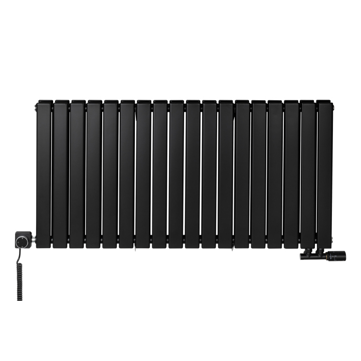 Grzejnik dekoracyjny Wanted WD2E 600x1224 czarny