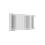 Grzejnik żeberkowy poziomy retro Column Line CL3E-575x1145-B500 biały