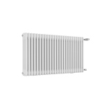 Grzejnik żeberkowy poziomy retro Column Line CL3E-575x1145-B500 biały