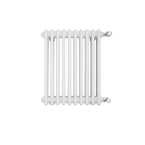 Grzejnik żeberkowy poziomy retro Column Line CL3E-575x470-B500 biały