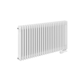 Grzejnik żeberkowy poziomy retro Column Line CL3E-575x1145-D50L/P biały