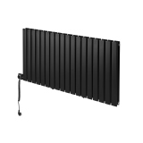 Grzejnik dekoracyjny Wanted WD2E 600x1224 czarny