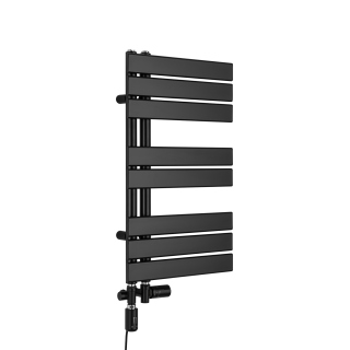 Grzejnik łazienkowy hybrydowy UCA 700x400 czarny TANGO