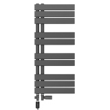 Grzejnik łazienkowy hybrydowy UCA 911x400 grafit TANGO