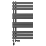 Grzejnik łazienkowy hybrydowy UCA 911x500 grafit TANGO