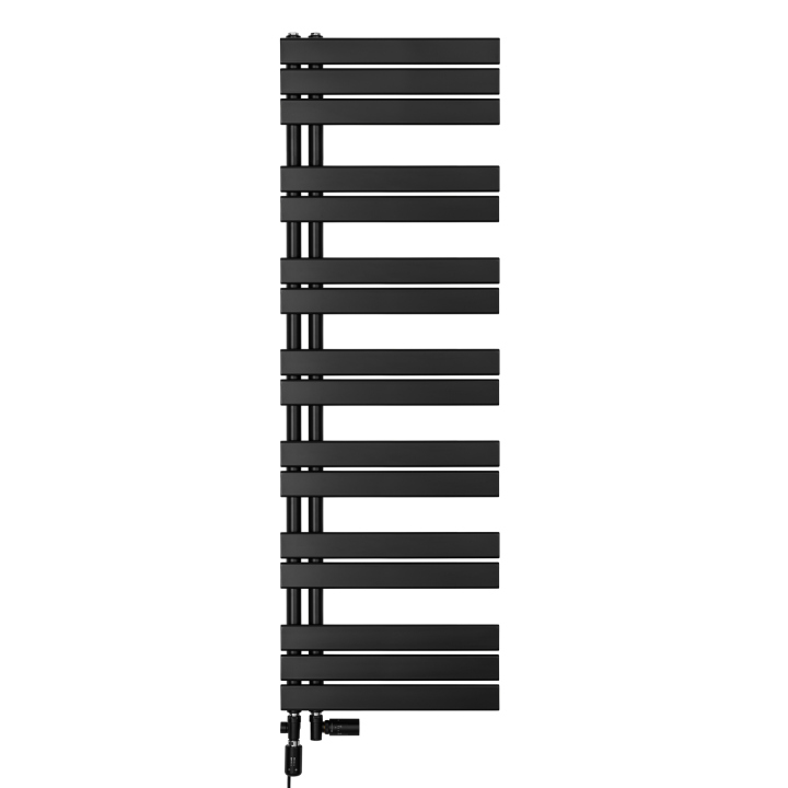 Grzejnik łazienkowy hybrydowy UCA 1544x500 czarny TANGO