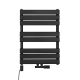 Grzejnik łazienkowy hybrydowy UCS 700x500-D50 czarny TANGO