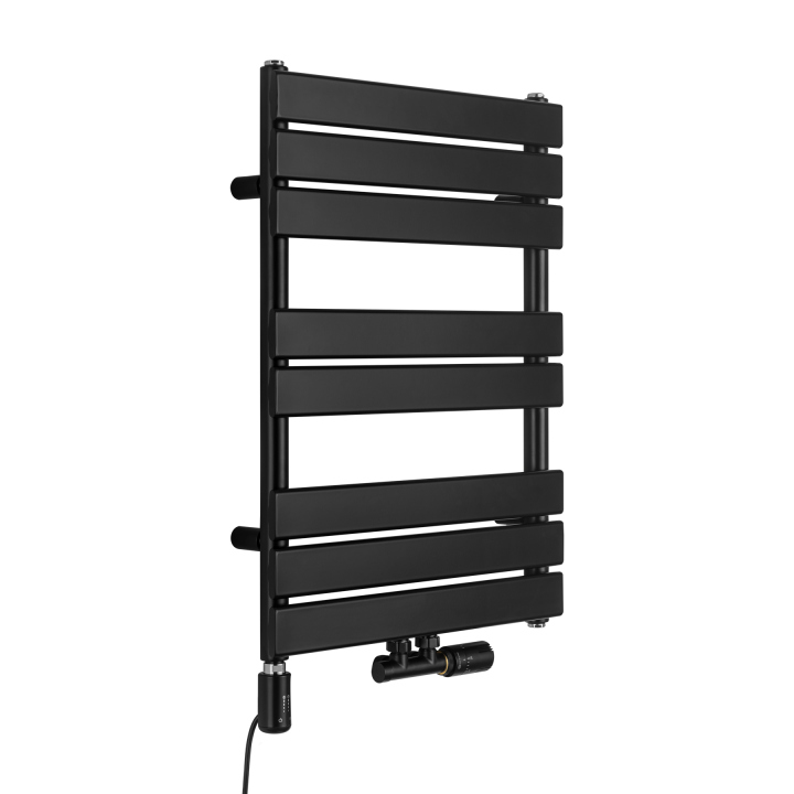 Grzejnik łazienkowy hybrydowy UCS 700x500-D50 czarny TANGO