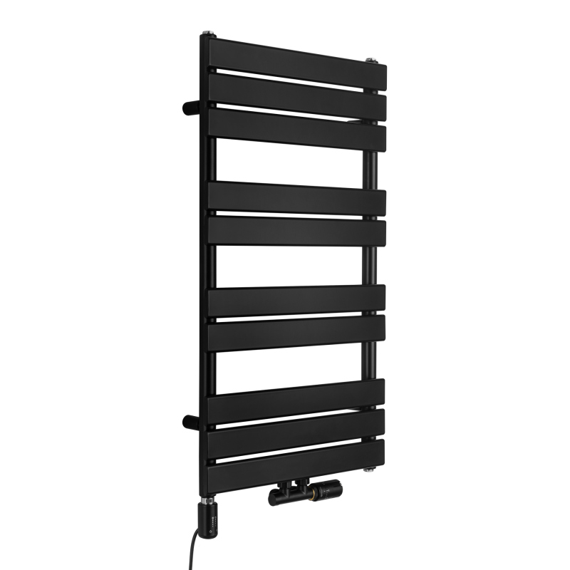 Grzejnik łazienkowy hybrydowy UCS 911x500-D50 czarny TANGO