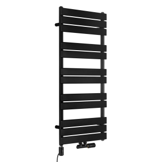 Grzejnik łazienkowy hybrydowy UCS 1122x500-D50 czarny TANGO