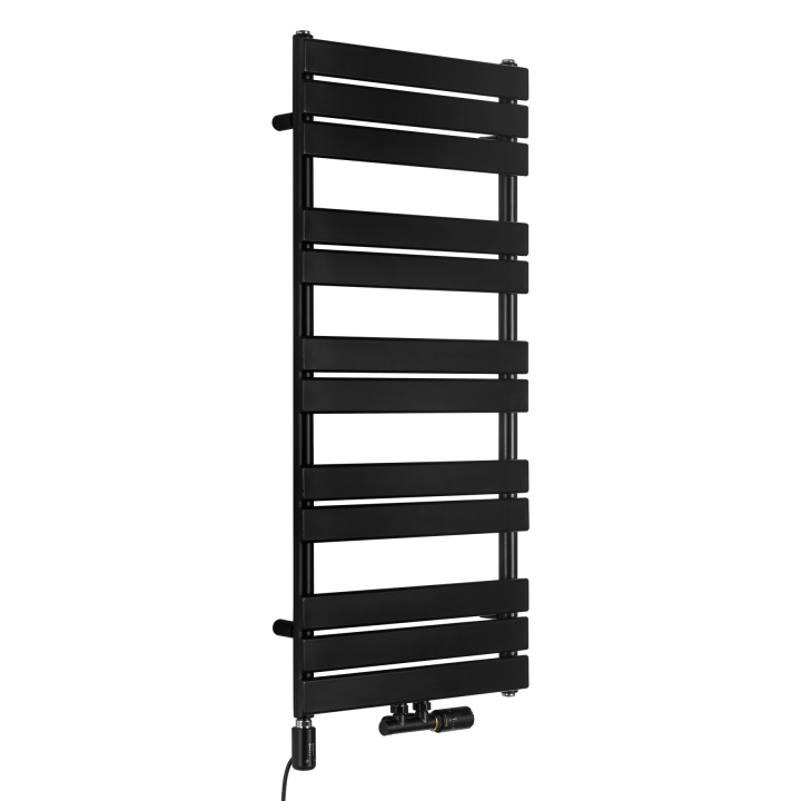 Grzejnik łazienkowy hybrydowy UCS 1122x500-D50 czarny TANGO