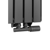 Grzejnik dekoracyjny Wanted WD2E 1800x408 grafit