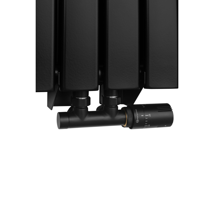 Grzejnik dekoracyjny Wanted WD2E 1800x408 czarny