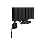 Grzejnik dekoracyjny Wanted WD2E 1800x408 czarny