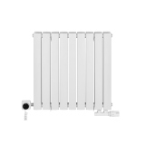 Grzejnik dekoracyjny Wanted WD2E 600x612 biały