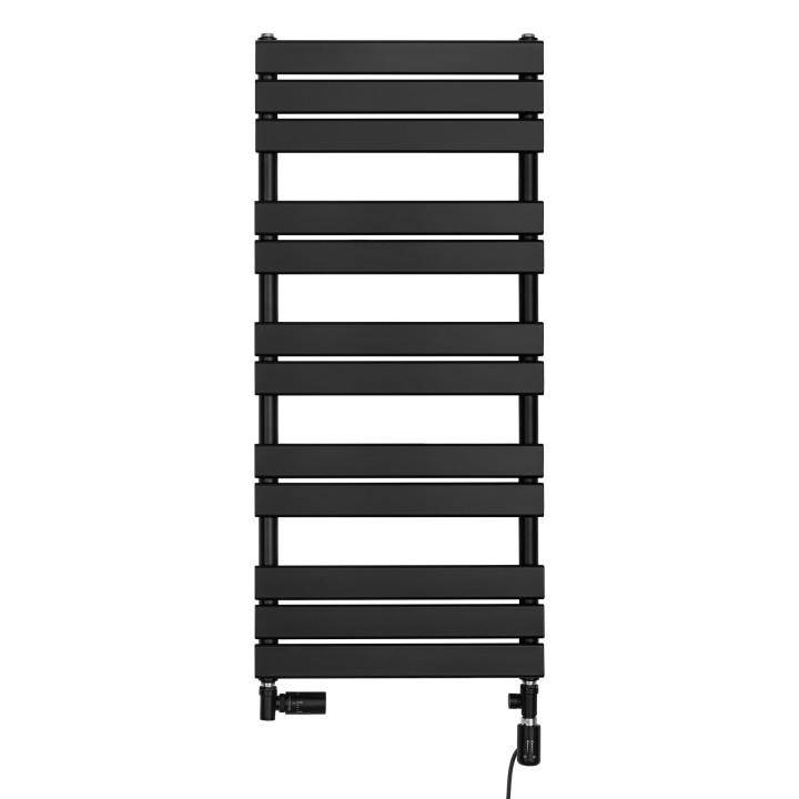 Grzejnik łazienkowy hybrydowy UCS 1122x500 czarny TANGO