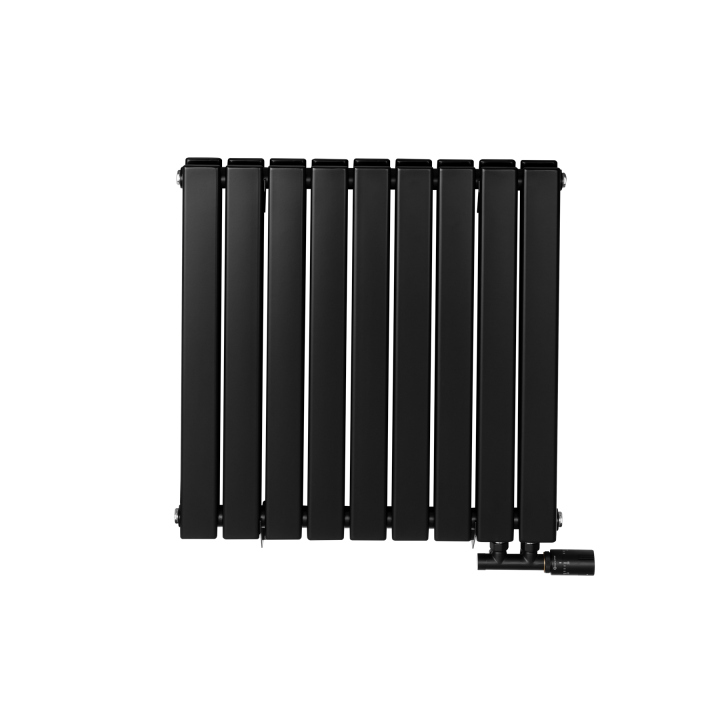 Grzejnik dekoracyjny Wanted WD2E 600x612 czarny