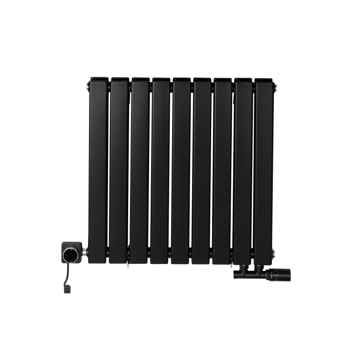 Grzejnik dekoracyjny Wanted WD2E 600x612 czarny