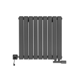 Grzejnik dekoracyjny Wanted WD2E 600x612 grafit