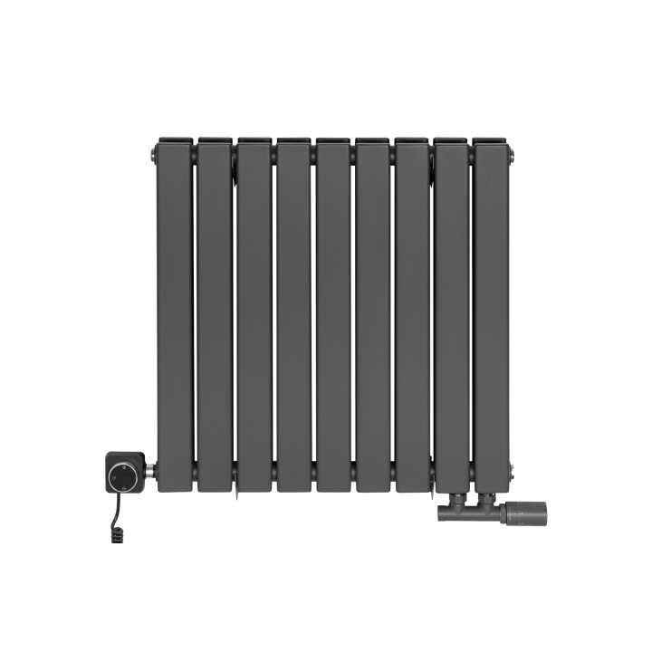 Grzejnik dekoracyjny Wanted WD2E 600x612 grafit