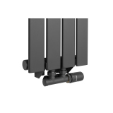 Grzejnik dekoracyjny Wanted WD1 1800x272 grafit