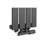 Grzejnik dekoracyjny Wanted WD1 1800x272 grafit