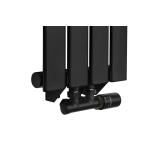 Grzejnik dekoracyjny Wanted WD1 1800x272 czarny