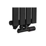 Grzejnik dekoracyjny Wanted WD1 1800x272 czarny