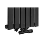 Grzejnik dekoracyjny Wanted WD1 1800x408 czarny