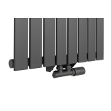 Grzejnik dekoracyjny Wanted WD1 1800x544 grafit