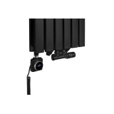 Grzejnik dekoracyjny Wanted WD2E 1800x408 czarny