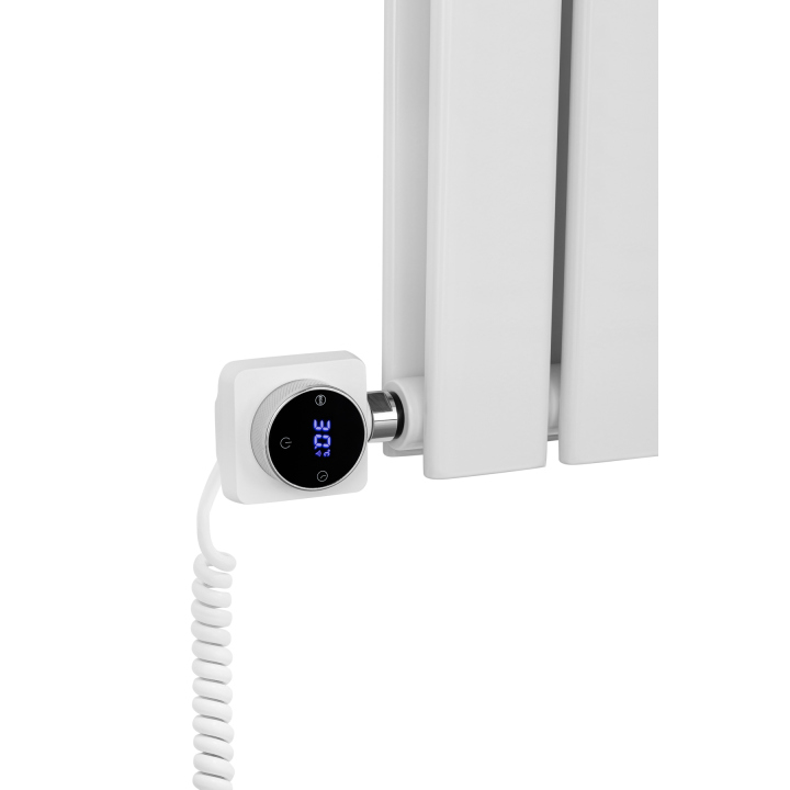 Grzejnik dekoracyjny Wanted WD2E 600x612 biały