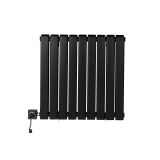 Grzejnik dekoracyjny Wanted WD2E 600x612 czarny