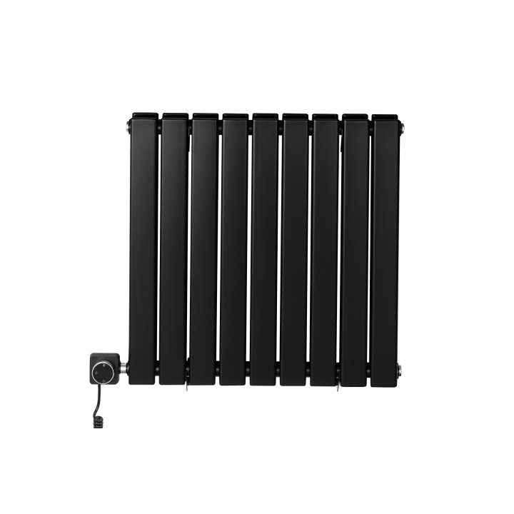 Grzejnik dekoracyjny Wanted WD2E 600x612 czarny