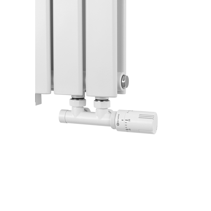 Grzejnik dekoracyjny Wanted WD2E 600x1224 biały