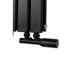 Grzejnik dekoracyjny Wanted WD2E 600x1224 czarny