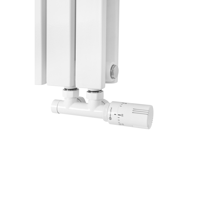 Grzejnik dekoracyjny Judy JD2E 600x1298 biały