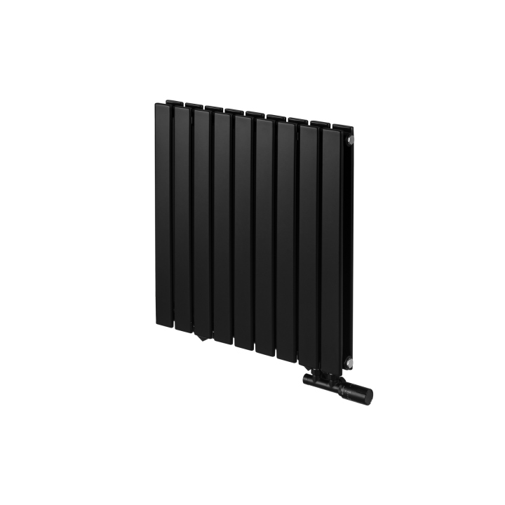 Grzejnik dekoracyjny Wanted WD2E 600x612 czarny