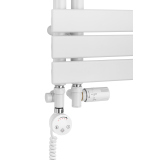 Grzejnik łazienkowy UCA-700x500-D50L/P biały
