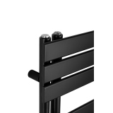 Grzejnik łazienkowy UCA-700x500-D50L/P czarny