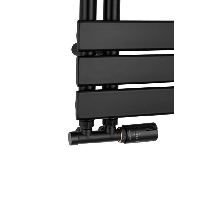 Grzejnik łazienkowy UCA-700x500-D50L/P czarny