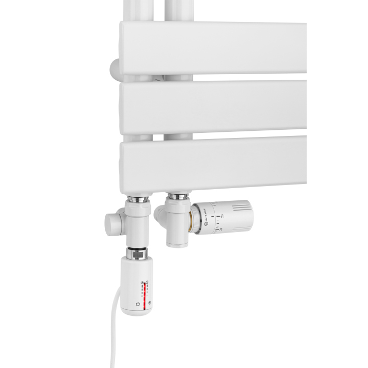 Grzejnik łazienkowy UCA-911x400-D50L/P biały