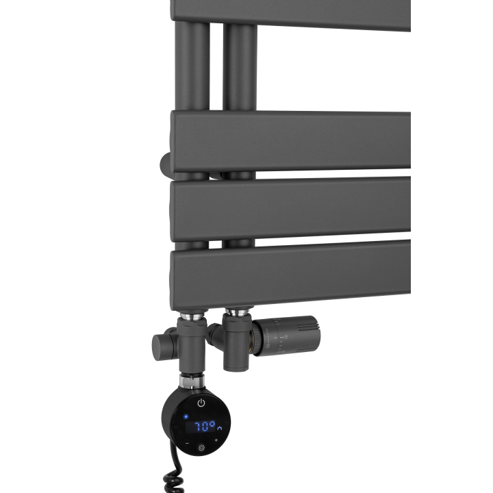 Grzejnik łazienkowy UCA-1122x500-D50L/P grafit