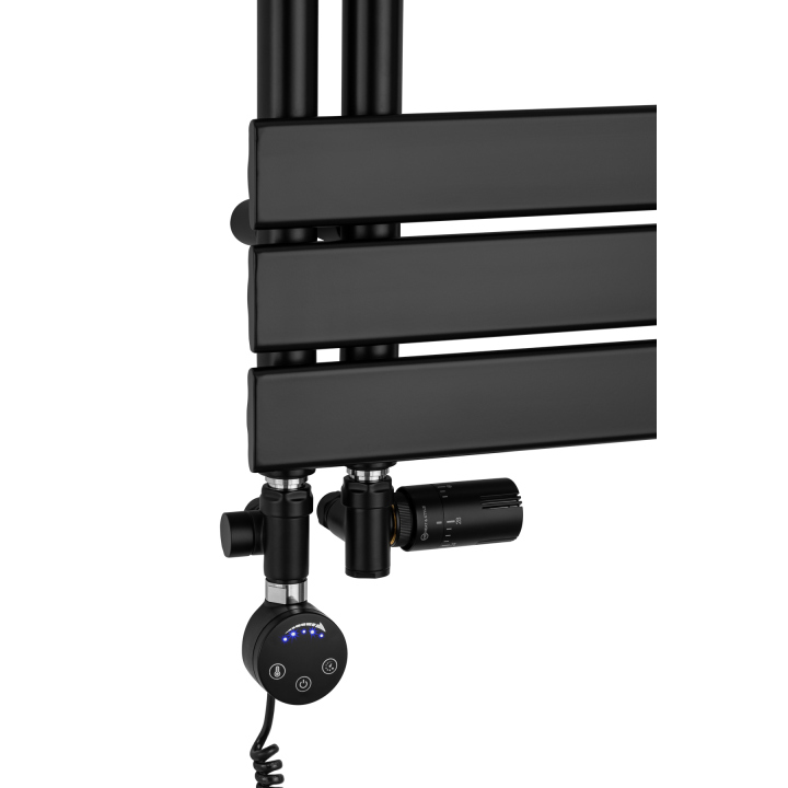 Grzejnik łazienkowy UCA-1122x500-D50L/P czarny