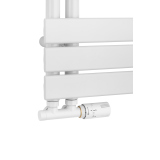 Grzejnik łazienkowy UCA-1333x500-D50L/P biały